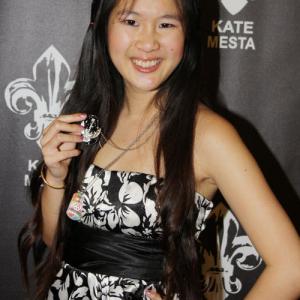 Actress Tina Q. Nguyen attends Kate Mesta's VIP Launch Party at LA Mart on January 25,2013.