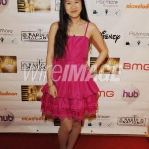 Tina Q Nguyen attends The BiZ Music School Talent Showcase in Orange, CA on March 25, 2012.