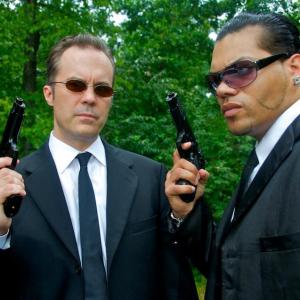 Me and Chad Nagle As Contract Killers on the series Hard Fix by Aaron Mullins