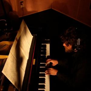 Piano recording session at Soundtrack Studios New York