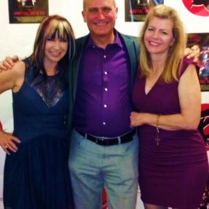 With Cynthia Rothrock and my wife Jane.