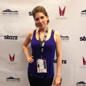 Christina Myers at New Orleans Film Festival 2014, Meet the Hitlers screening