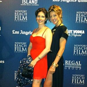 Christina Myers and Stephanie Allen at the Newport Beach Film Festival Gala