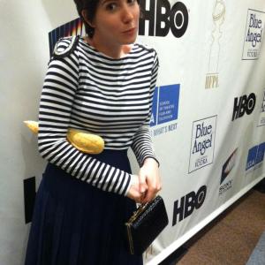 Christina Myers as 'Kiki de Baguette' at UCLA Screenwriters' Showcase