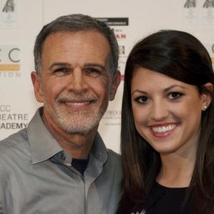 Tony Plana from Ugly Betty and I at Death of a Salesman Premiere