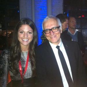 Producer Roger Frappier and I at the TIFF The Grand Seduction After Party