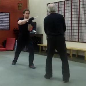 Mark Hildebrandt Sword Training with Robert Goodwin