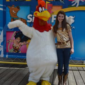 Rachel Brett performs Five Shows at Six Flags - Great America in Chicago.