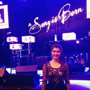 Rachel Brett at the Grammy Foundation A Song Is Born event
