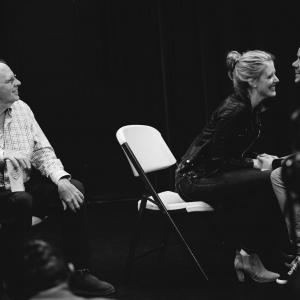 Working on Stage with Oscar nominated Bruce Dern.