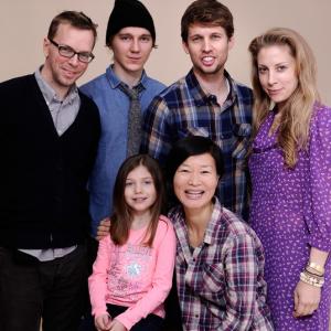 For Ellen photo shoot with costars John Heder and Paul Dano Also pictured is writerdirector So Yong Kim with her husband Bradley Rust Gray and producer Jen Gatien