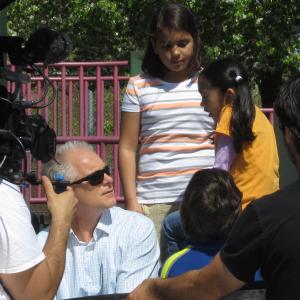 On set of Snapple commercial with Kenny Mayne May 2013