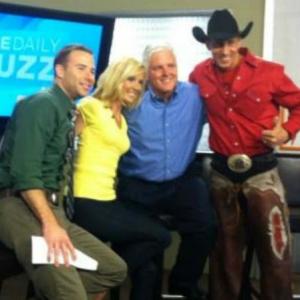 Promoting Undersize Me on The Daily Buzz with Cowboy Ryan Ehman Lance Smith and Lisa Spooner