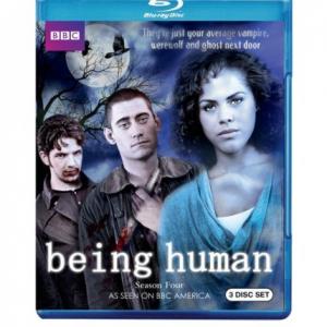 Lenora Crichlow Michael Socha and Damien Molony in Being Human 2008