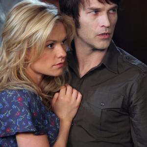 Still of Anna Paquin and Stephen Moyer in Tikras kraujas (2008)