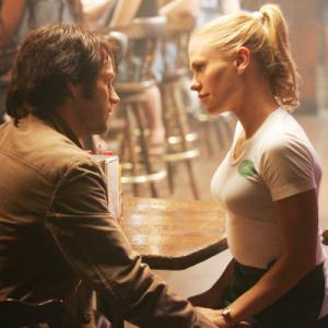 Still of Anna Paquin and Stephen Moyer in Tikras kraujas 2008