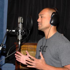 Recording for BROKEN: A MUSICAL in the role of STEVE