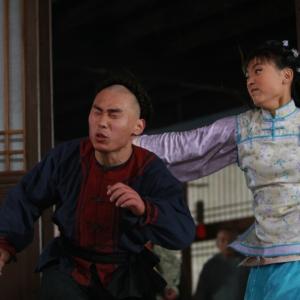 On the shooting of Kungfu Wing Chun Shanghai China 2009