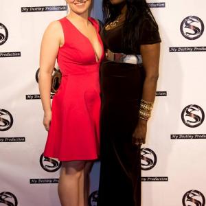 Jaylene Wells and Sabine Mondestin at an event for Art of Life