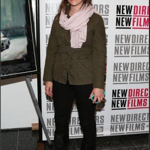 Sarah Gertrude Shapiro at New Director New Films opening night, MoMA 2013