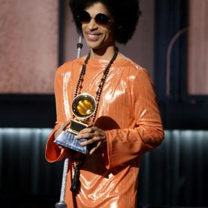 Prince at event of The 57th Annual Grammy Awards (2015)