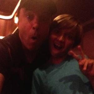 Kevin Nealon and Ryan Veronick atthe Laugh Factory Camp