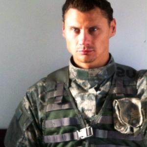 Art Kulik as a Drago military police officer at AWOL 72