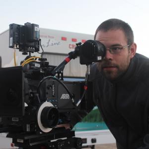 Director of Photography Ben Burke on location