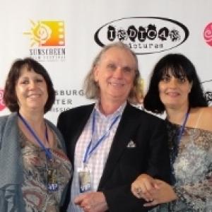 Lesley Lillywhite, Philip Sedgwick, Diana Romero at Sunscreen West Film Festival, 2014.
