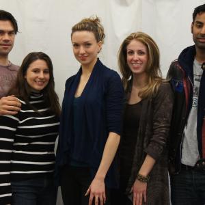 Promotional photo of Robert Wilde, Candice Morreale, Chloë Tuttle, Janel Sipala and Gurjot Anand for Life's a Minefield.