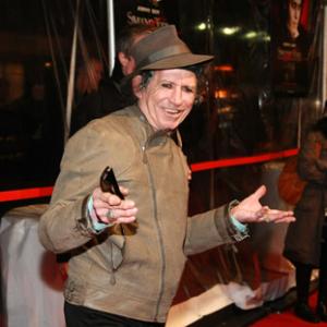 Keith Richards at event of Sweeney Todd The Demon Barber of Fleet Street 2007