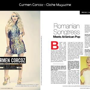 Carmen Corcoz in Cliché Magazine