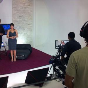 Hosting Vida Miami TV show