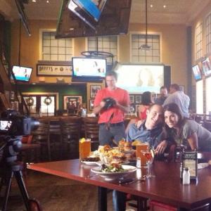 Duffy's Super Bowl Commercial shoot