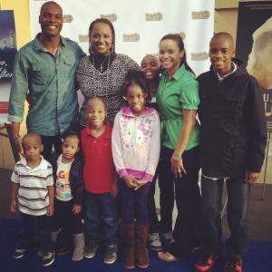 Kids In The Spotlight Blue Carpet Event at Sony StudiosA family affair