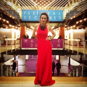 Deborah Dominguez at Event for Cannes 2015