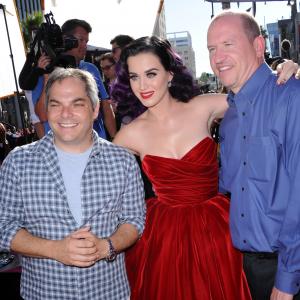 Katy Perry Rob Moore and Adam Goodman at event of Katy Perry Part of Me 2012