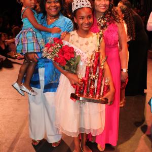 2013 little miss african american scholarship pageant queen nay nayMs Mother love with grandchild and Ms Ella Joyce was a judge