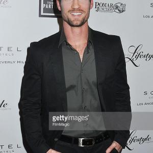 Actor Kyle David Pierce attends Beverly Hills Lifestyle Magazines Academy Awards Issue Party With Tom Hanks at Sofitel Hotel in Los Angeles California