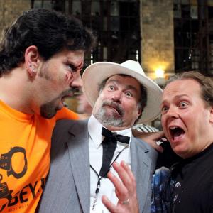 Kevin Tanski with Brendan Orrange and Mike Sciabarrasi - Para-Horror Con 2012 (Buffalo, NY)