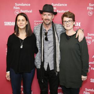 Producers from left to right Julie Lynn Wicks Walker and Bonnie Curtis pose at the premiere of Last Days in the Desert during the 2015 Sundance Film Festival on Sunday Jan 25 2015 in Park City Utah
