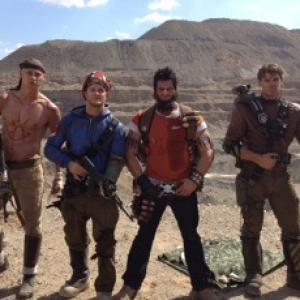 Art Kulik still filming a  Borderland 2 in the Death Valley  2013