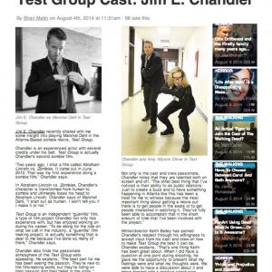 Moviepilot feature story of Jim E Chandler Aug 4 2014