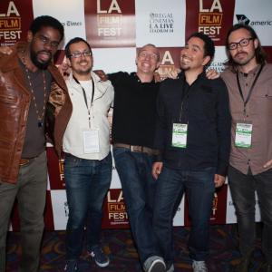 Daniyar at LA Film Festival for RecordPlay with Jesse Atlas