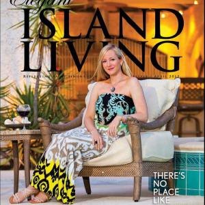 Cover shoot for Elgant Island Living magazine Saint simons Island GA