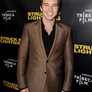 Roberto Aguire at LA premiere of Struck By Lightning