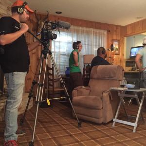Shooting Behind the Scenes for Sightings movie in Texas May 2015