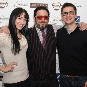 Shannon Hamm, Robert Galinsky, and Cory Esper at Coffee The Musical Event