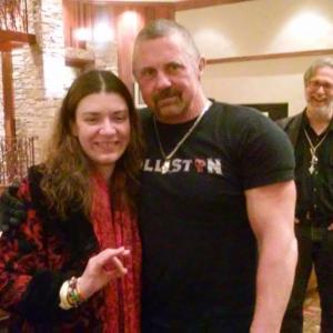 With Kane Hodder at Monster Mania in Cherry Hill NJ