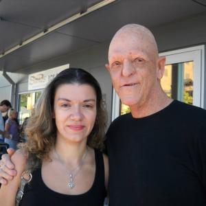 Michael Berryman and Genoveva Rossi who appear in Apocalypse Kiss